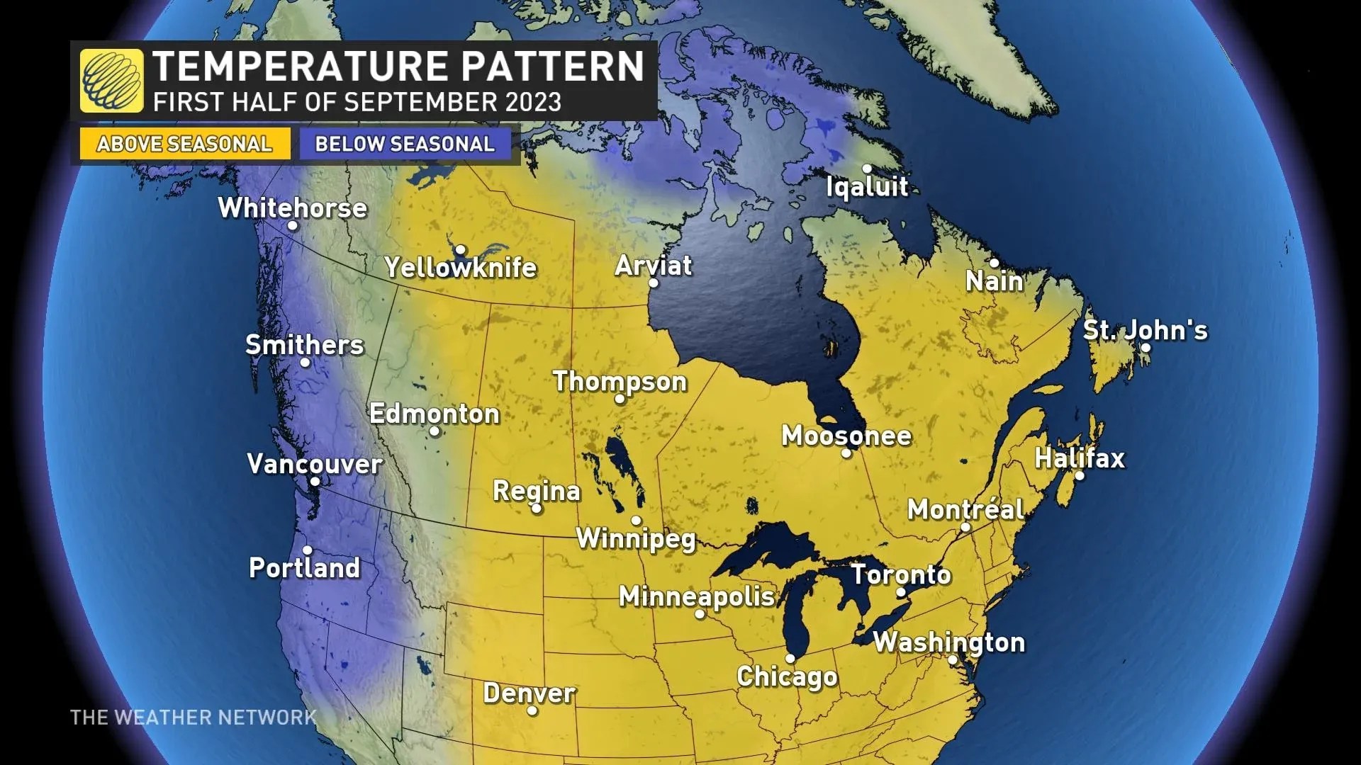 Weather in September will be scorching hot with a "seesaw" pattern Canada