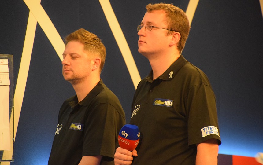 Dart Caller Kirk Bevins "Kirkulator" dartn.de Dart News, Dart Forum, Dartsport