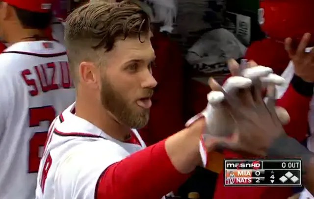 Deadspin | Bryce Harper Starts The Season With Two Home Runs