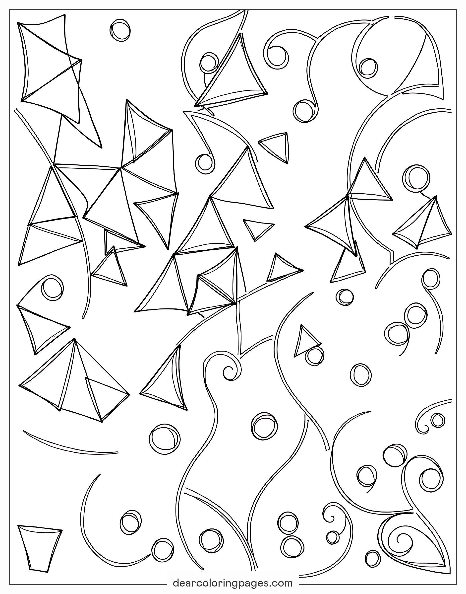 Abstract Coloring Pages 7 Free Printable Coloring Pages