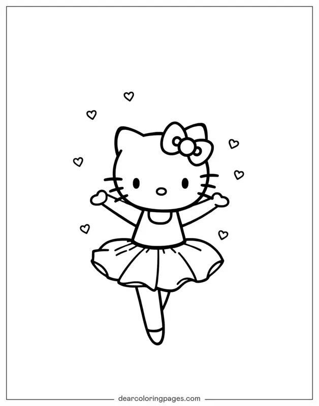 Ballerina Coloring Pages 20 Free Printable Coloring Pages