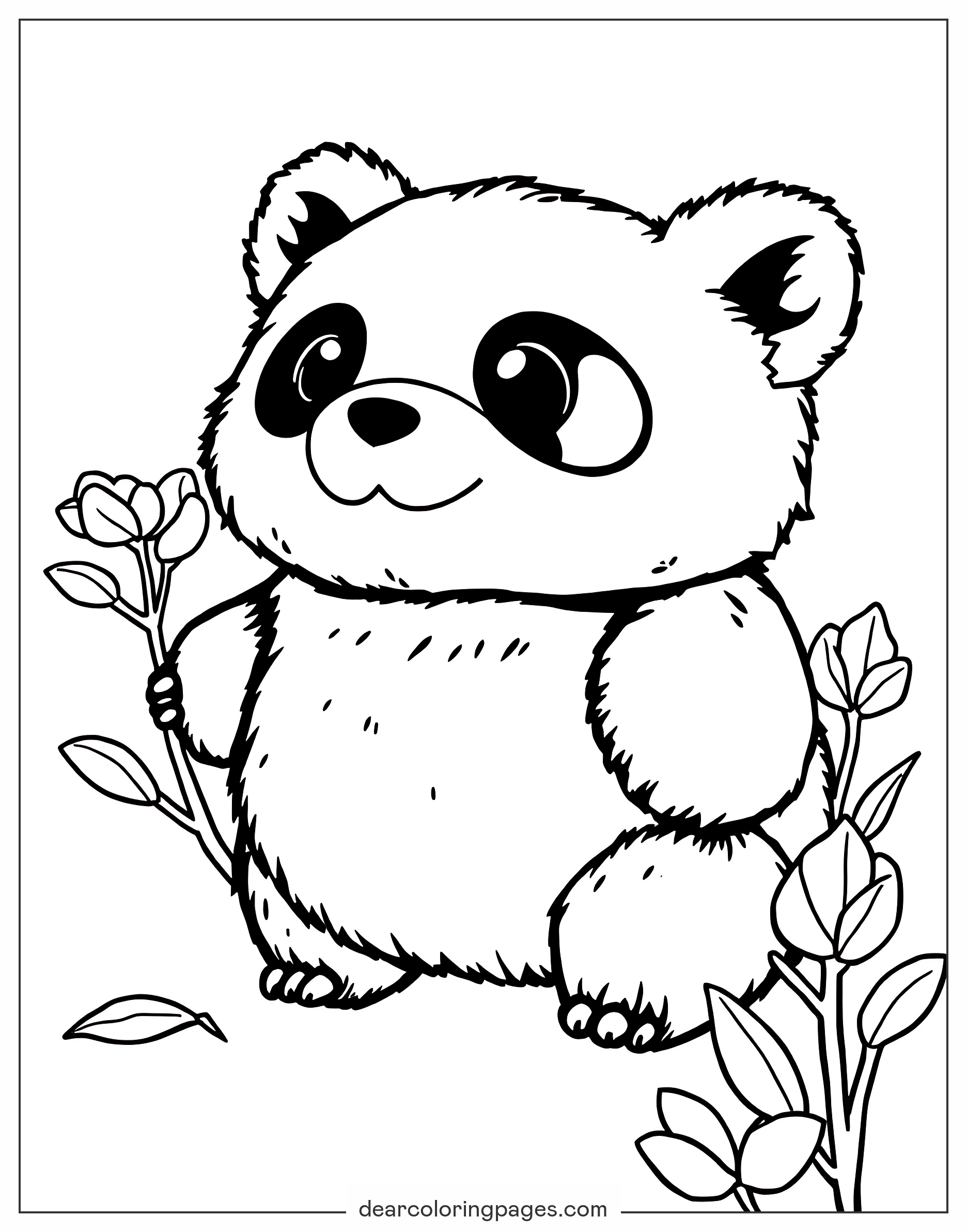 Panda Coloring Pages 21 Free Printable Coloring Pages