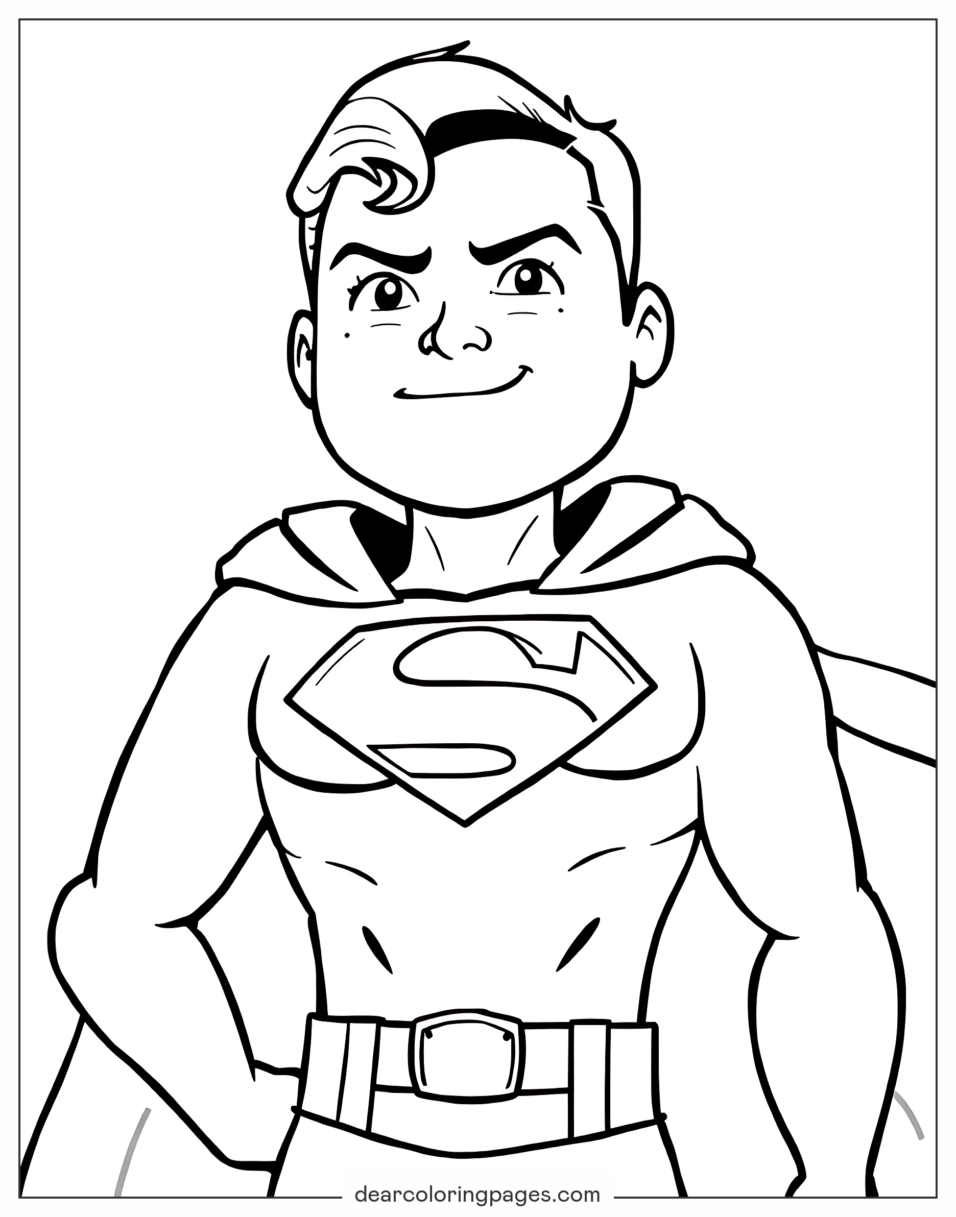 Printable Lego Superman Coloring Pages [2025]