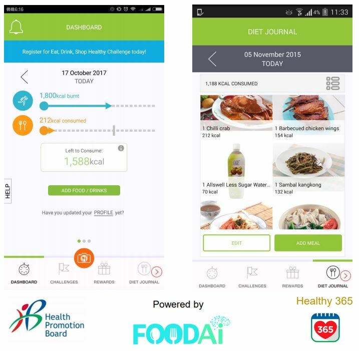 FoodAI Food Image Recognition via Deep Learning for Smart Food Logging