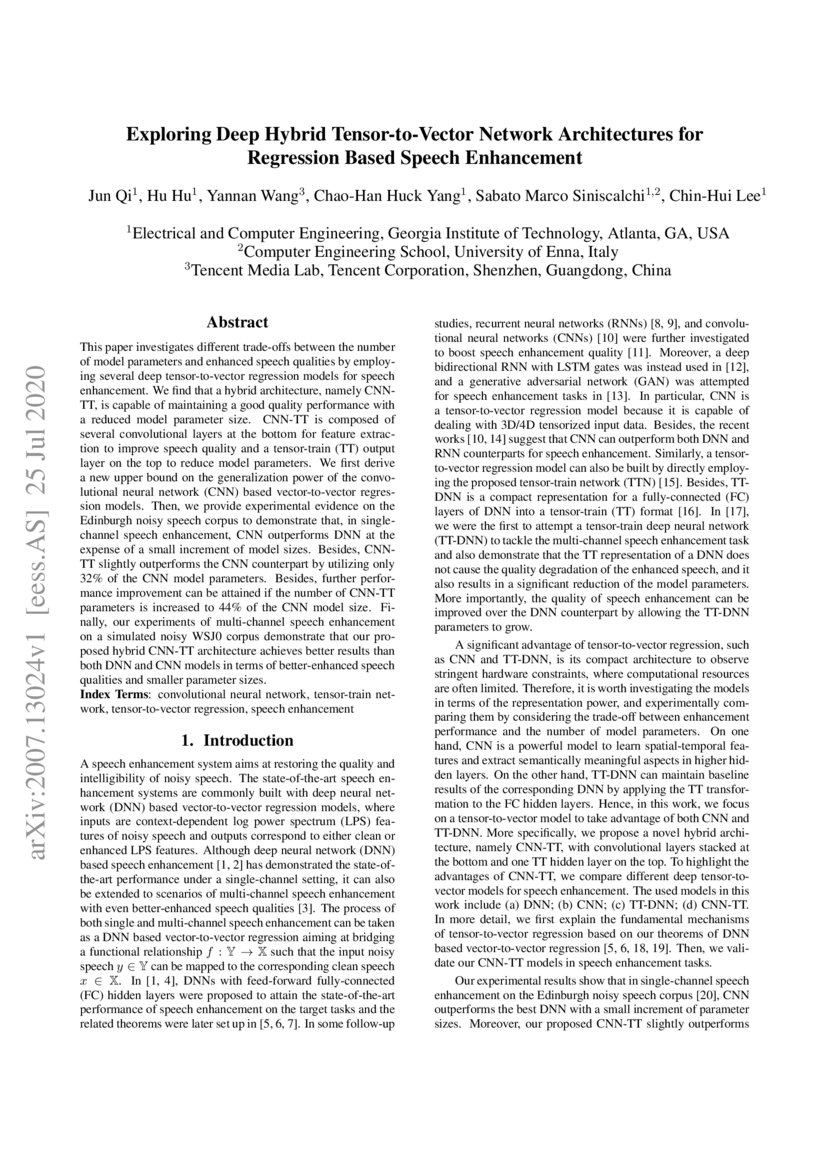 Exploring Deep Hybrid TensortoVector Network Architectures for