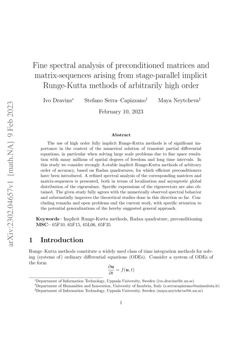 Fine spectral analysis of preconditioned matrices and matrixsequences