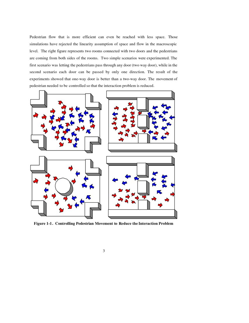 Microscopic Pedestrian Flow Characteristics: Development of an Image