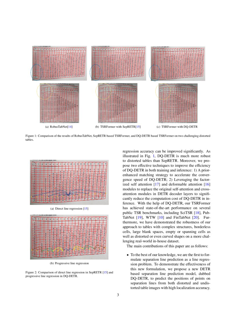 Robust Table Structure Recognition with Dynamic Queries Enhanced