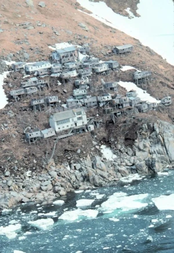 This Abandoned Alaskan City Was Built on the Side of a Cliff