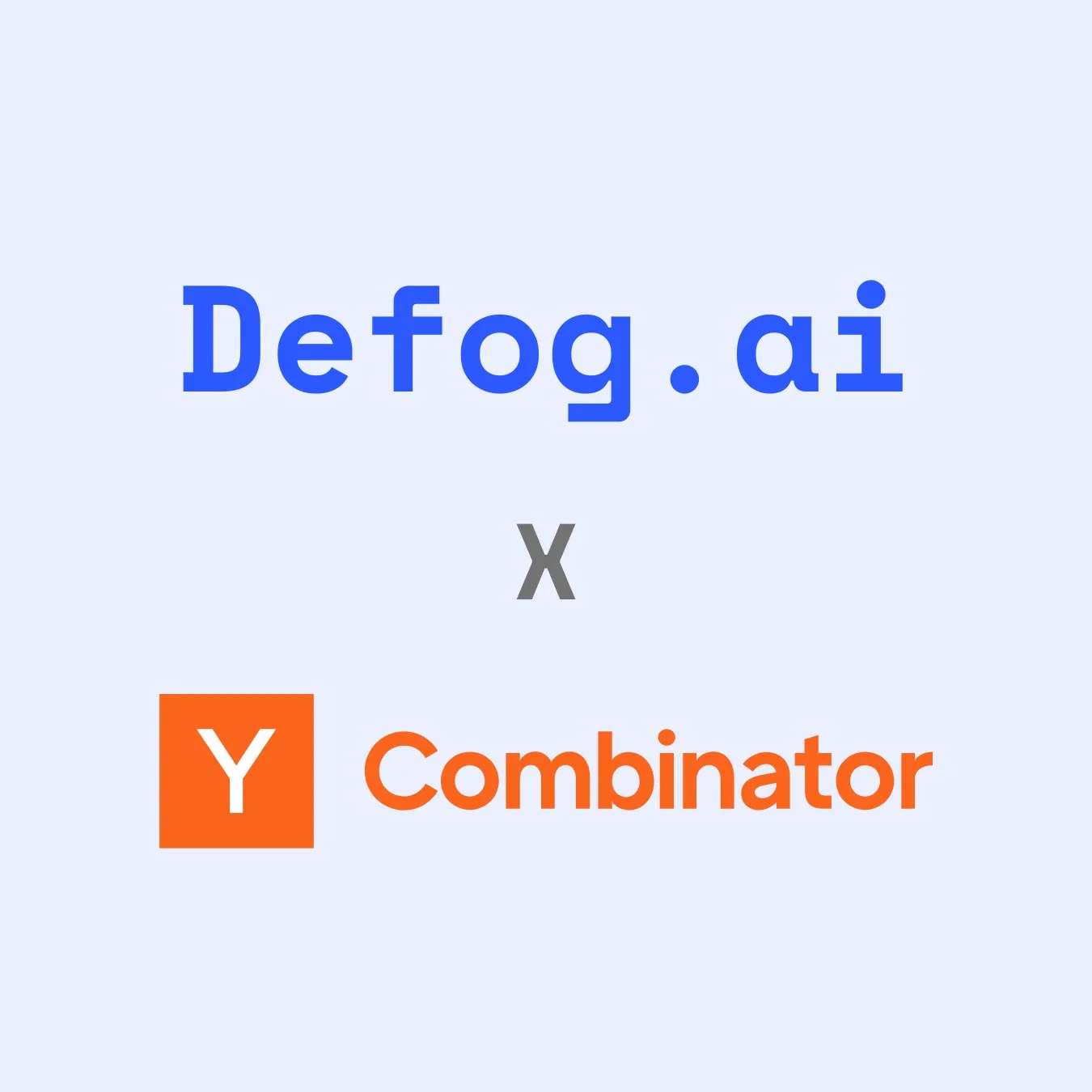 Defog.ai is backed by Y Combinator