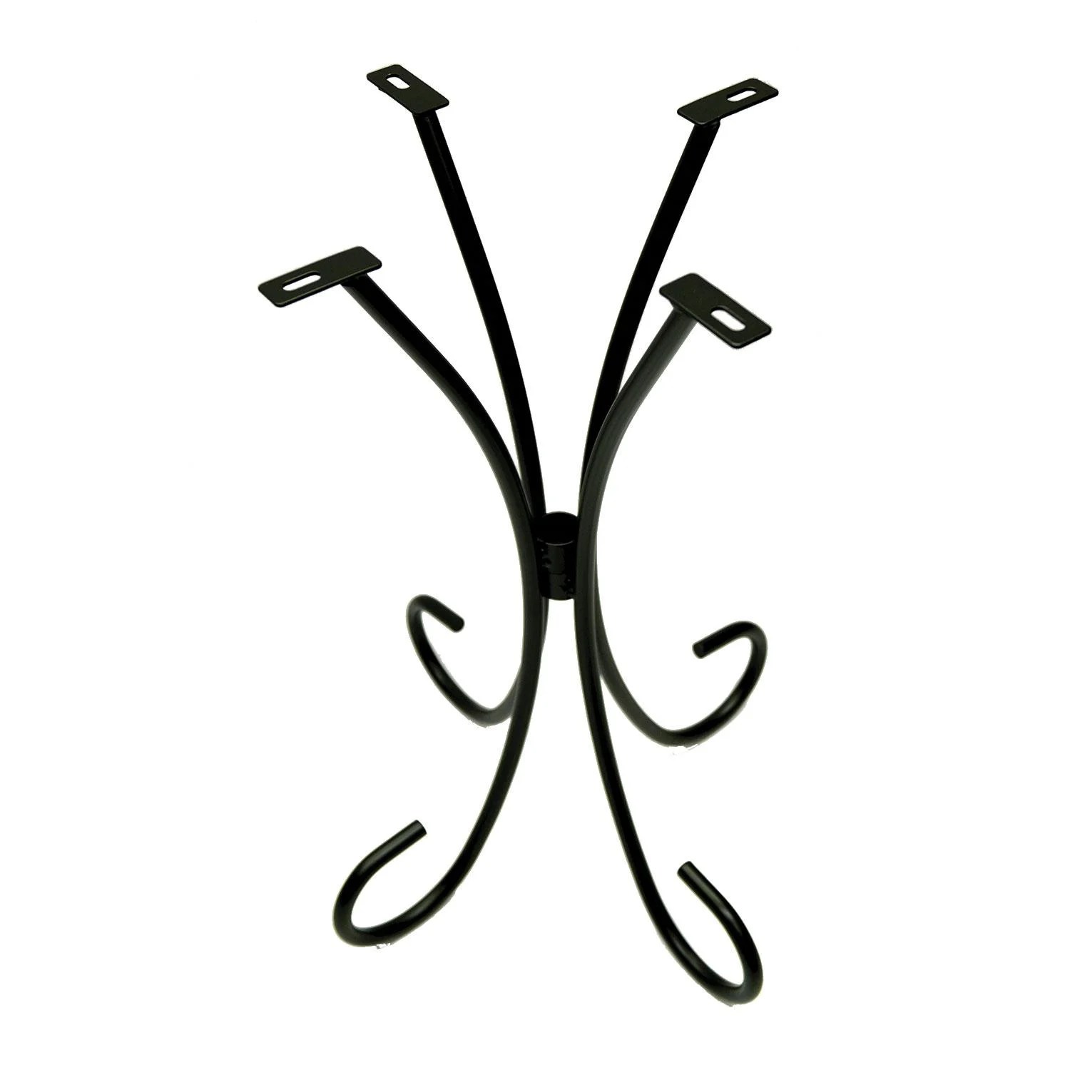 19" Wrought Iron Table Legs Items To Mosaic Delphi Glass