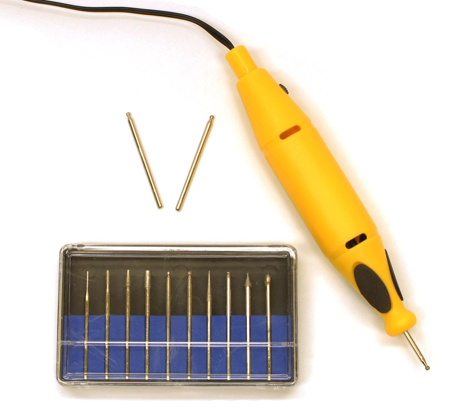 Diamond Tip Rotary Engraving Tool Kit Delphi Glass