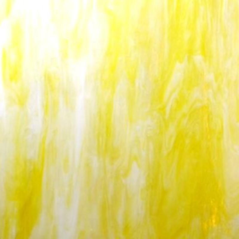 Armstrong Clear And Yellow Opal Stained Glass Sheets