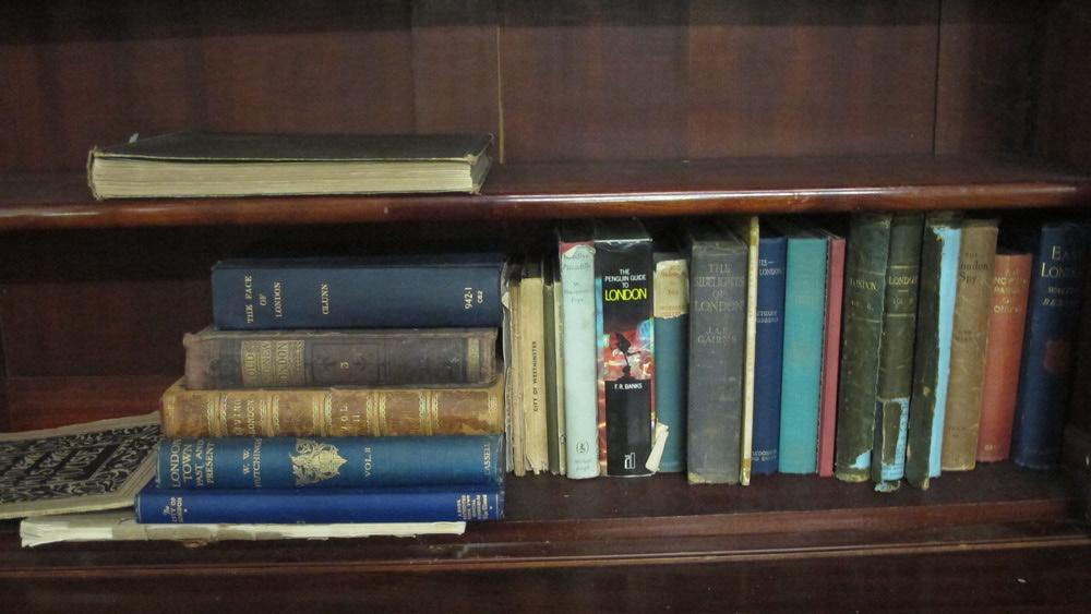 A quantity of books relating to London 11th July 2012 Denhams