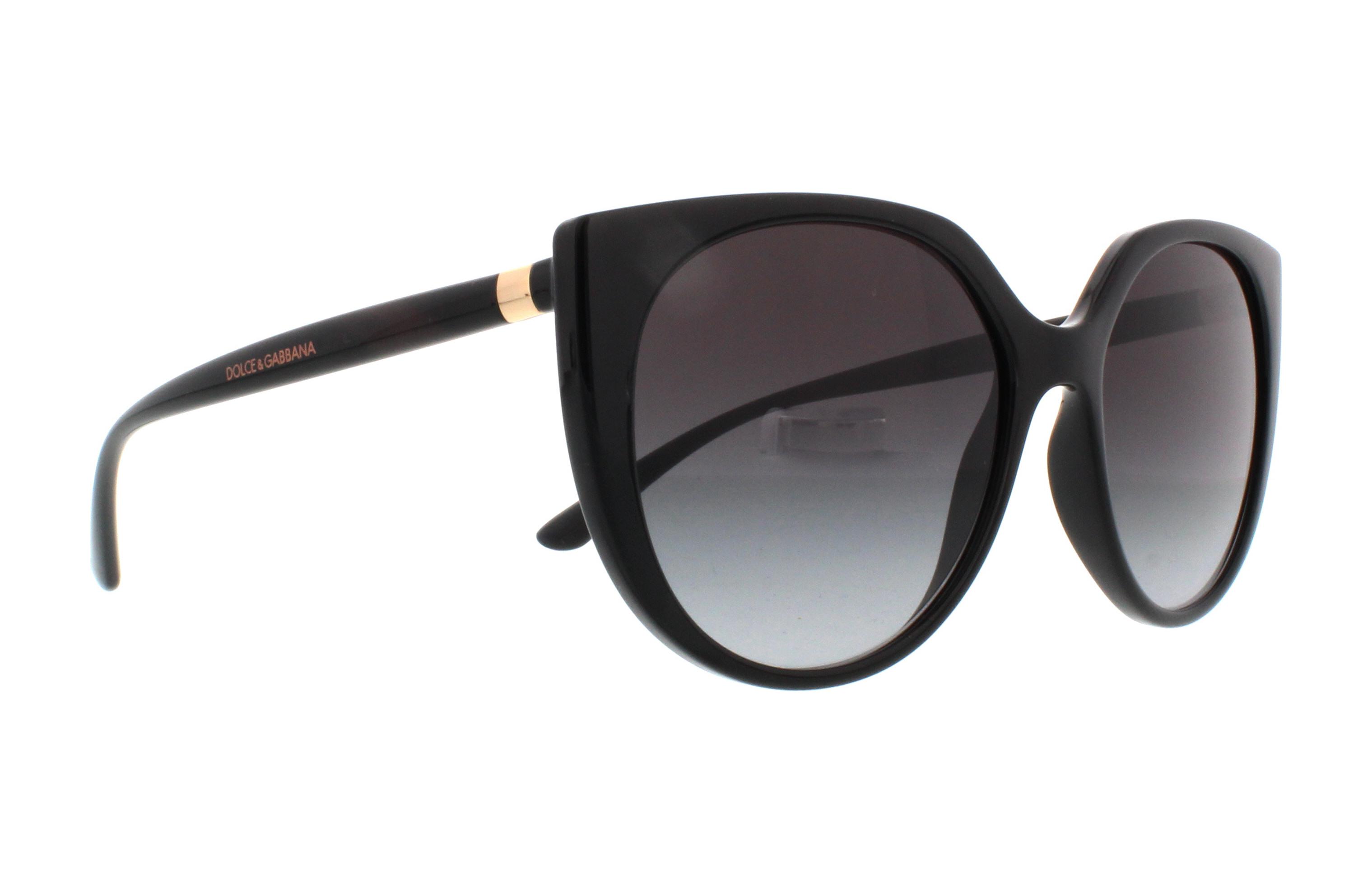 DOLCE & GABBANA Sunglasses DG6119 501/8G Black 54MM 8053672910865 eBay