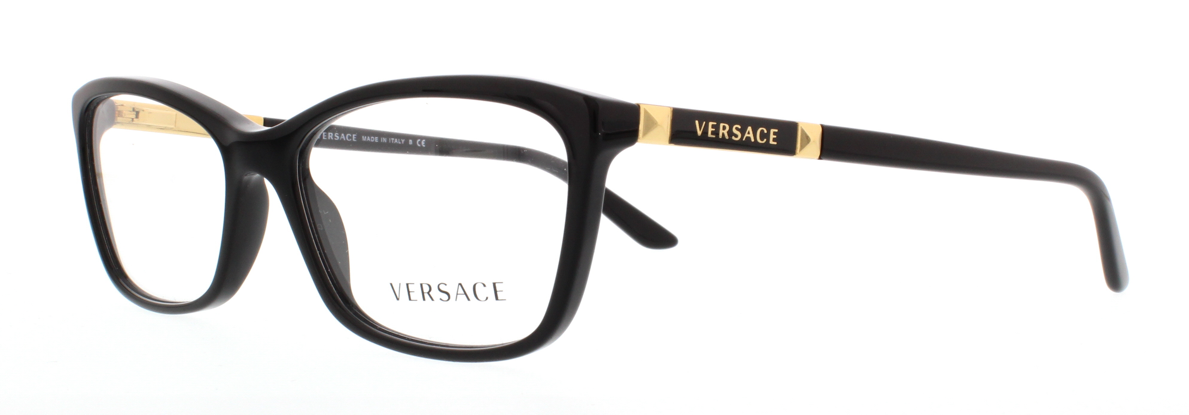 VERSACE Eyeglasses VE3186 GB1 Black 54MM 200117922169 eBay