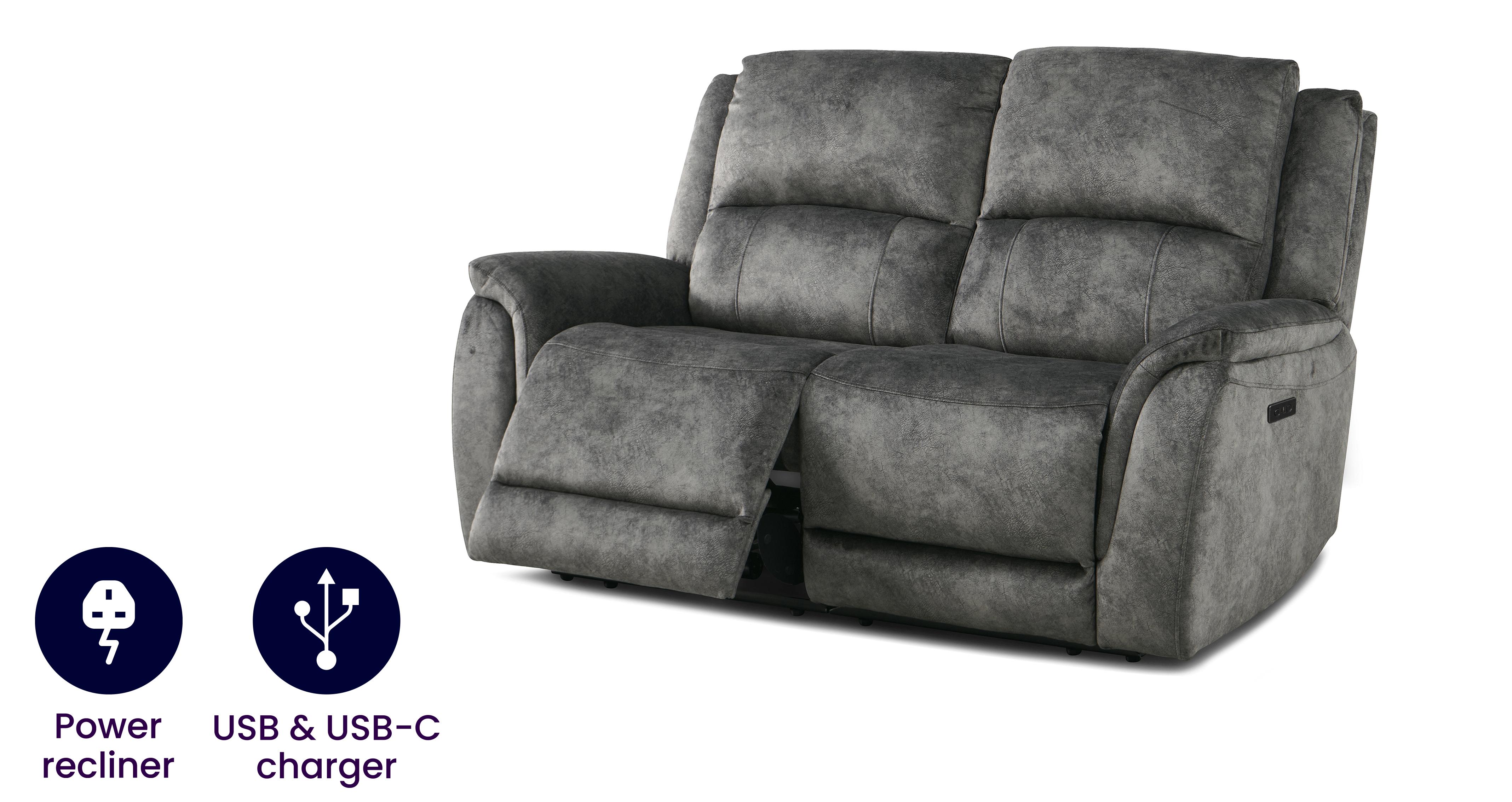 Dylan 2 Seat Power Recliner DFS
