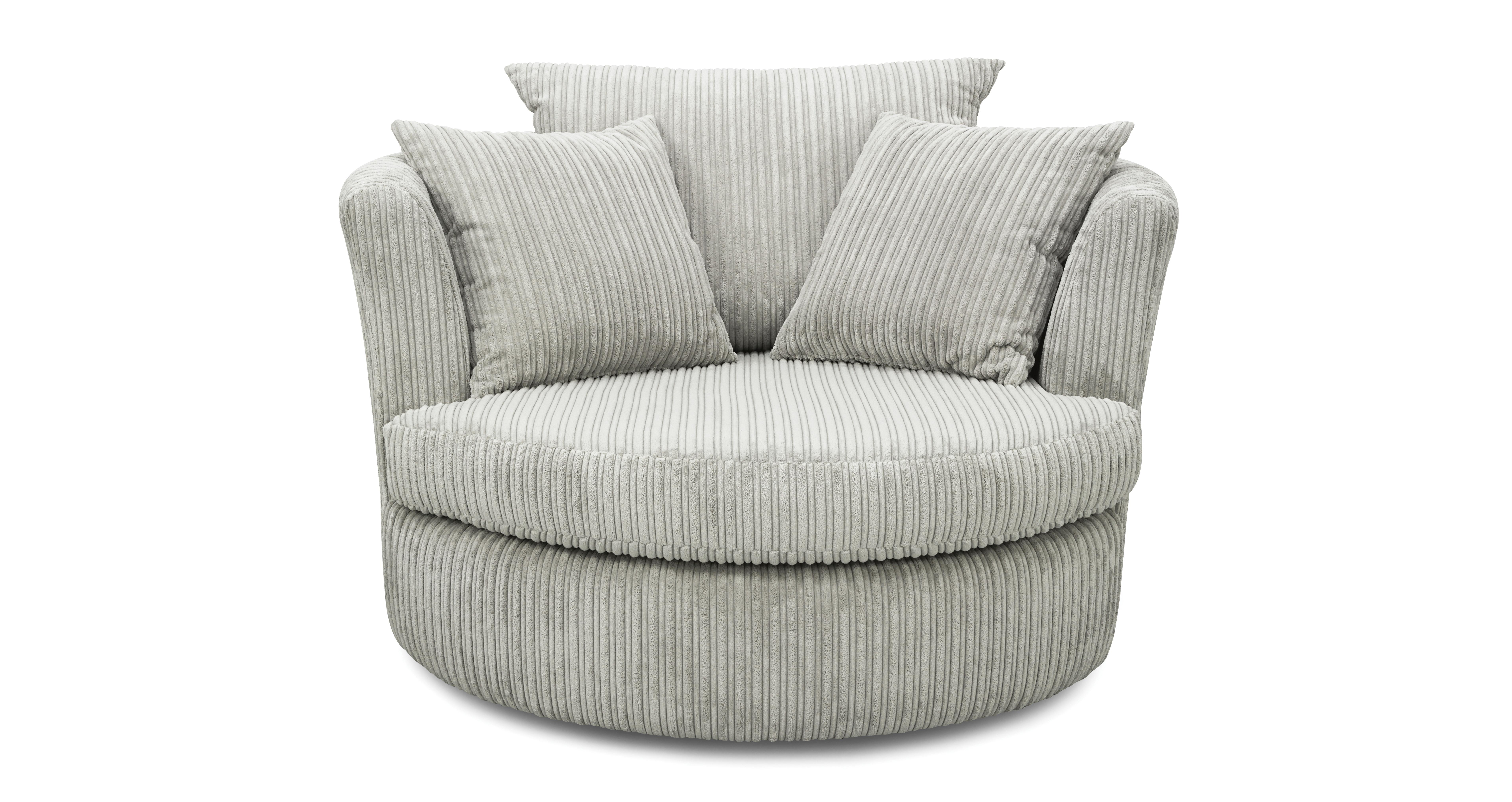 Karson Large Swivel Chair Marley DFS Ireland