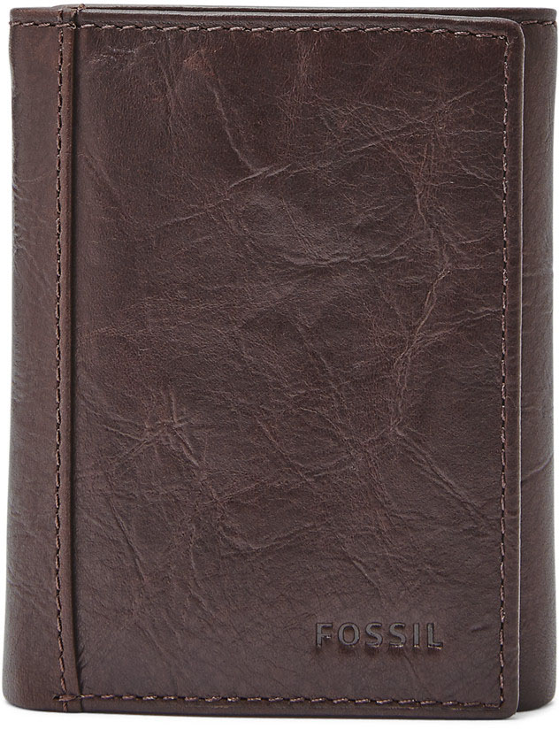 Fossil Mens Neel Trifold Wallet