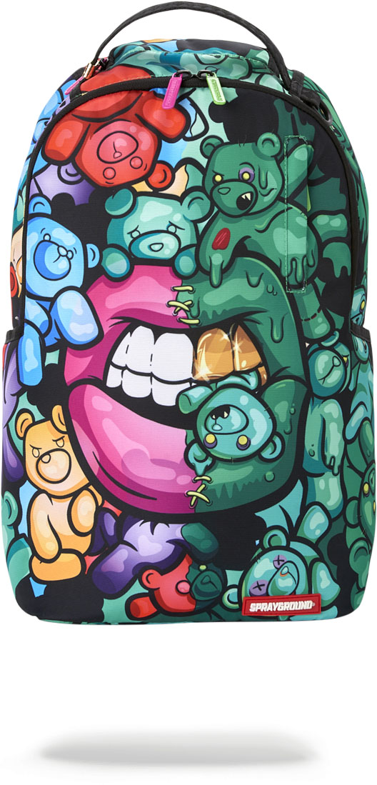 Sprayground Zombie Gummy Bear Lips Backpack