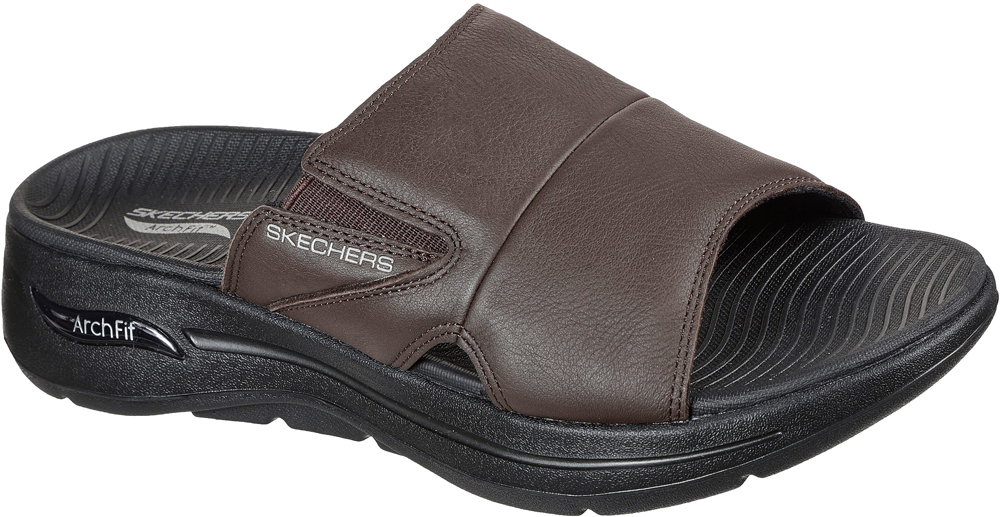 Skechers Mens Skechers GOwalk Arch Fit Ultra Span Sandals