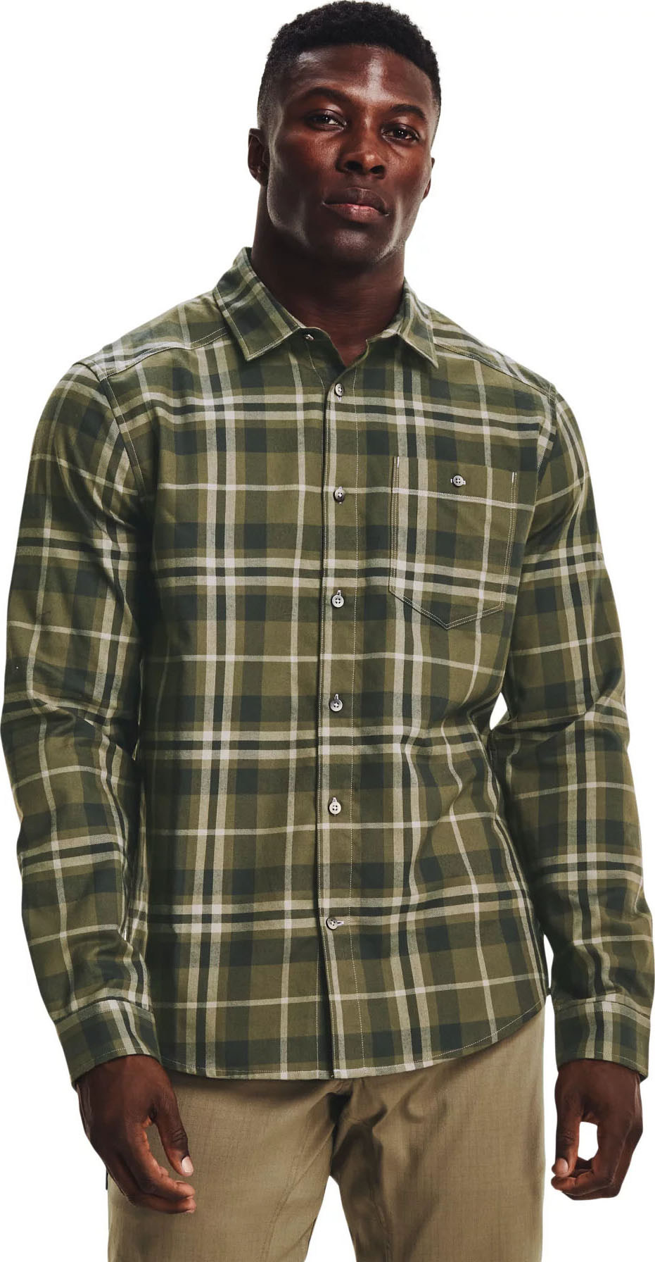 Under Armour Mens Tradesman Flannel 2.0 LongSleeves TShirt