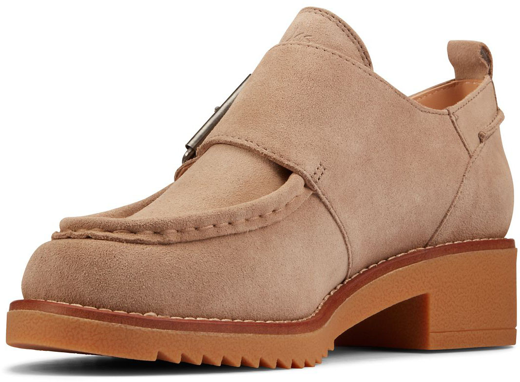 Clarks Womens Eden Mid Monk Shoes