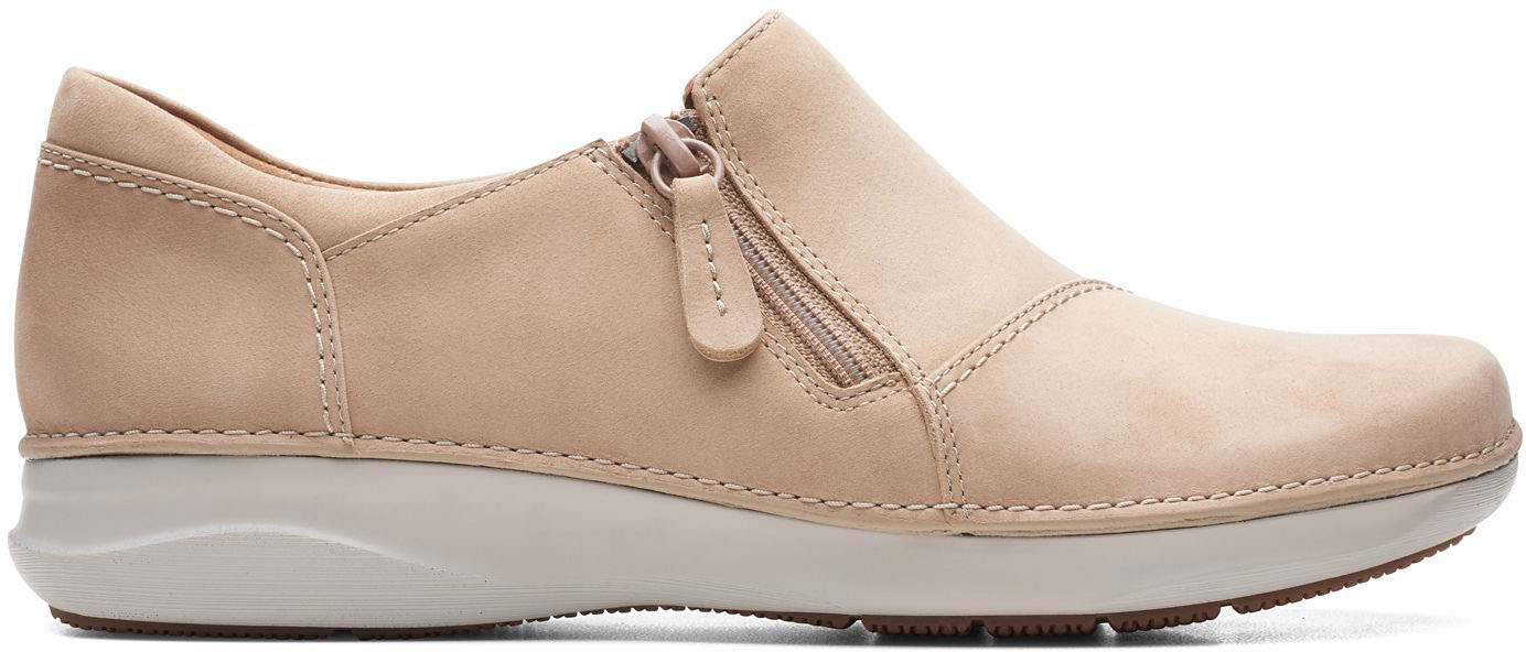 Clarks Womens Appley Zip Shoes