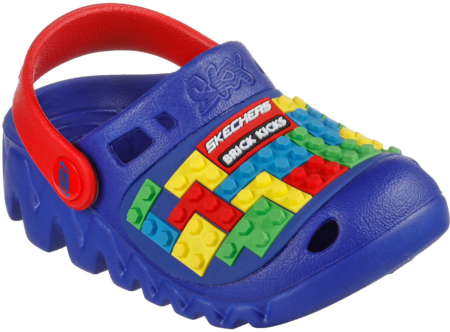 Skechers Boys Foamies Zaggle Lite Bricks Slip On Shoes