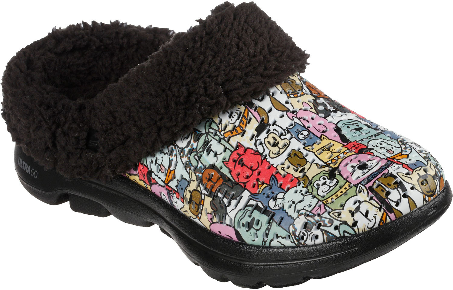 Skechers Womens Foamies Skechers GO WALK 5 Dogs for Life Walking Shoes