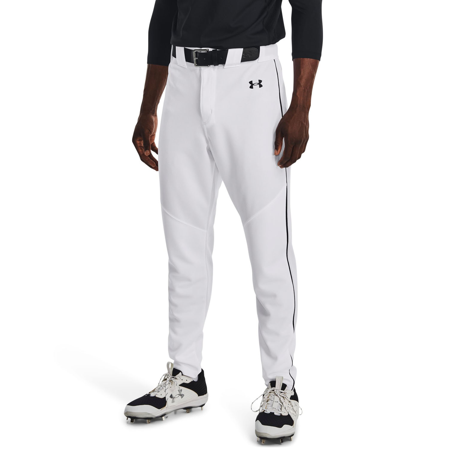 Under Armour Mens Utility Bsbl Pant Pipe 22 Uniform Shorts