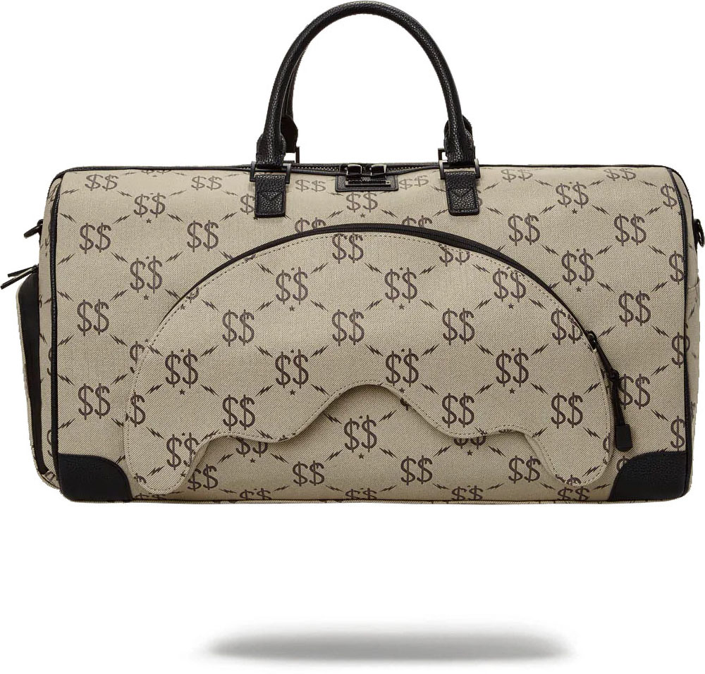 Sprayground Double Money Duffle Bag