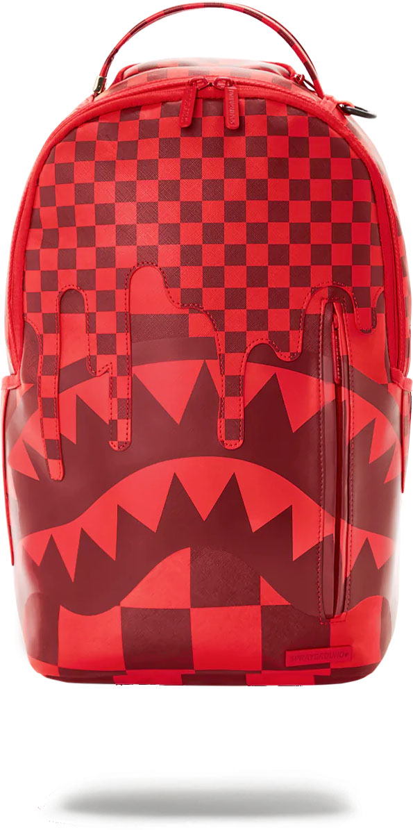 Sprayground Xtc Red Drip Dlx Backpack