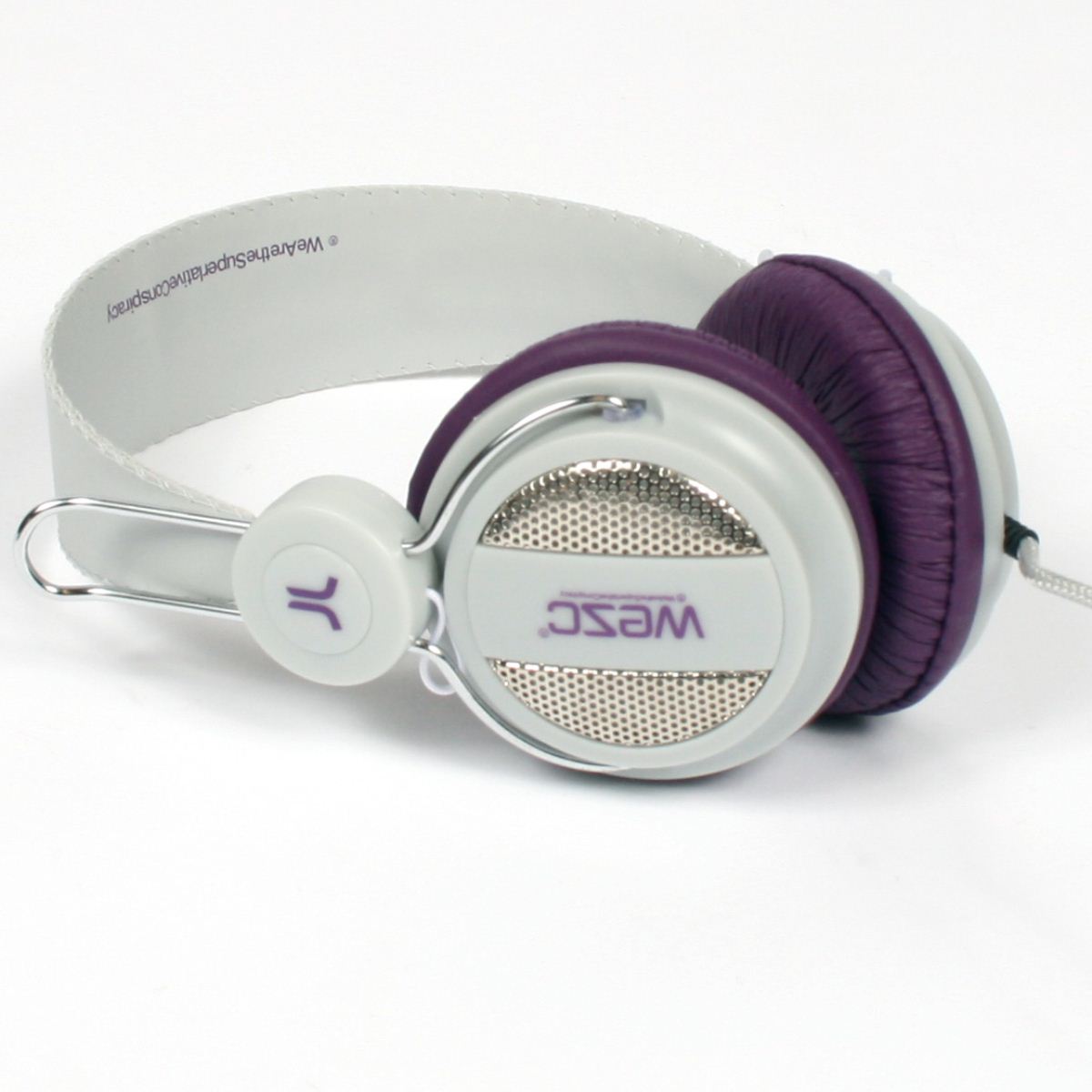 Oboe seasonal Street Headphones in Pale Grey by WeSC