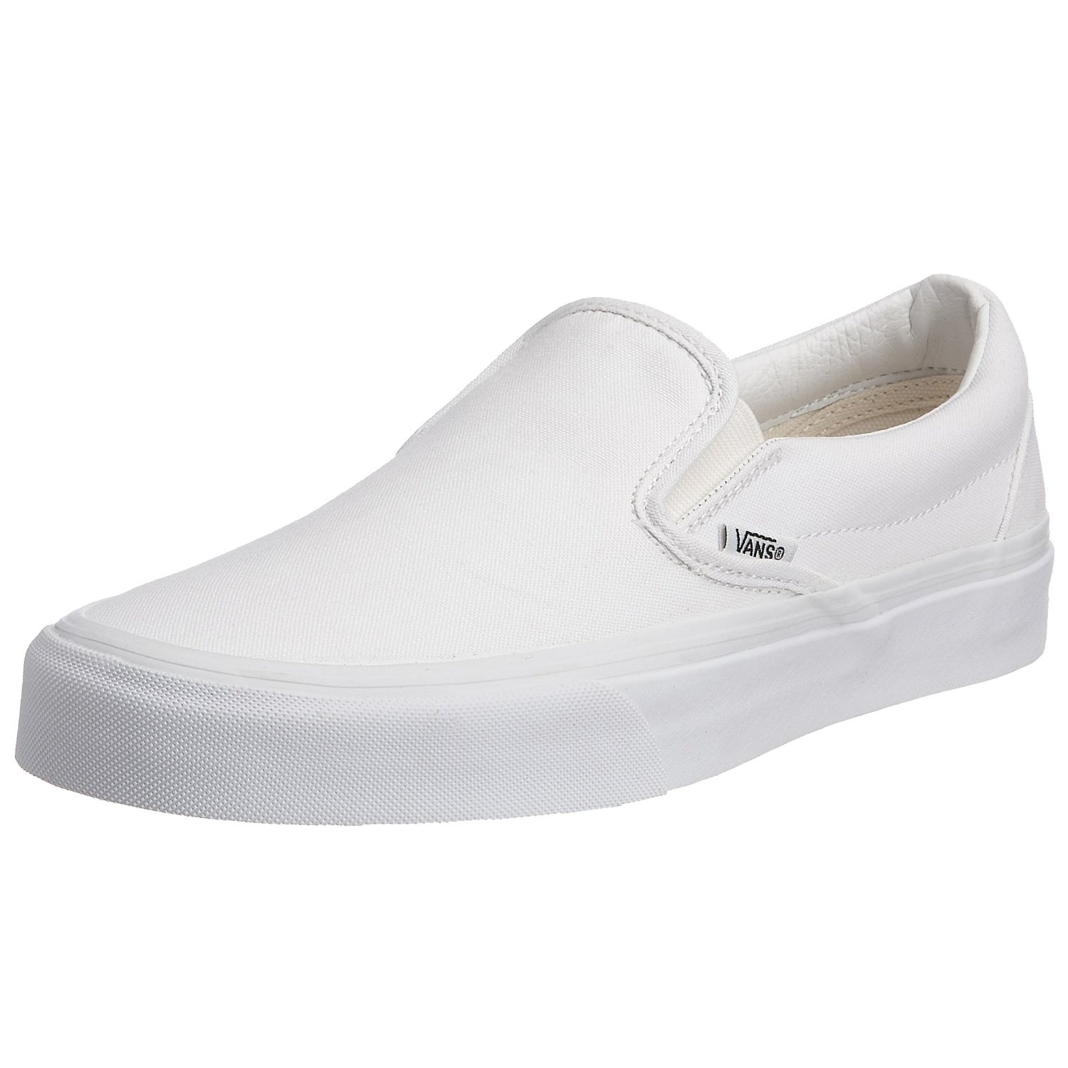 Vans Unisex Adult Classic SlipOn Shoes In True White