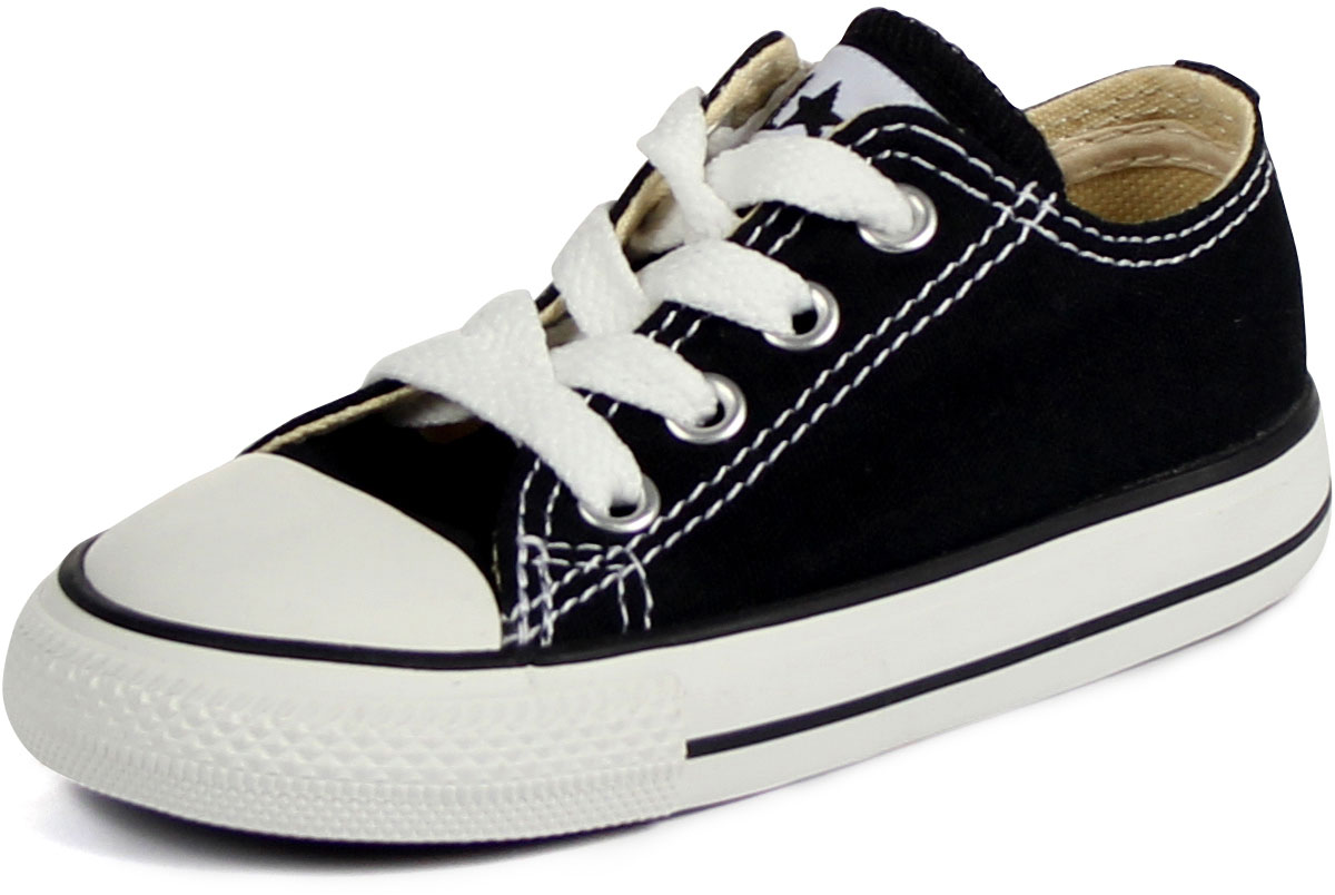 Converse Infant Allstar Low Chuck Taylor Shoes in Black