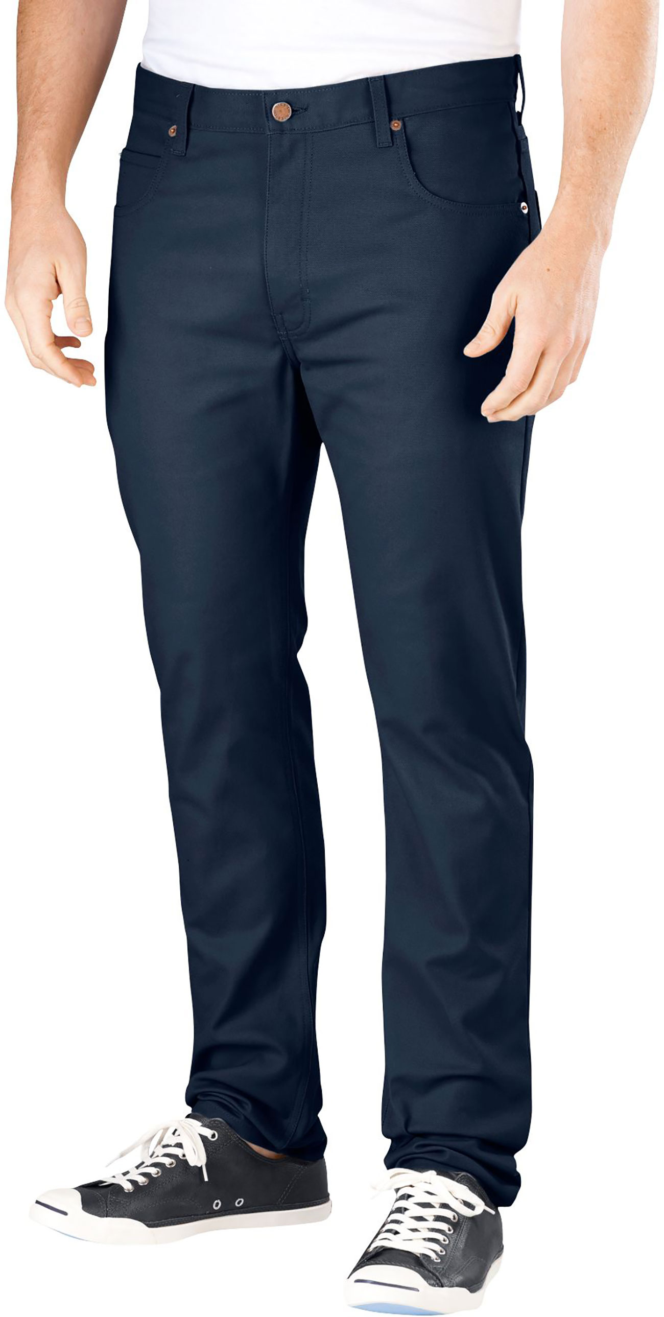 Dickies Mens WP810 Slim Skinny Fit 5Pocket Pant
