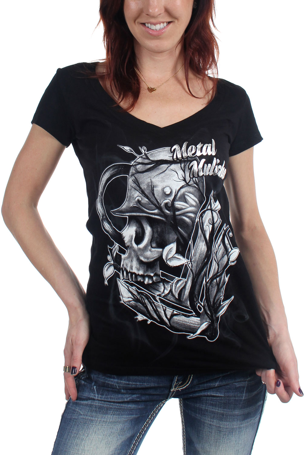 Metal Mulisha Womens Hazed TShirt