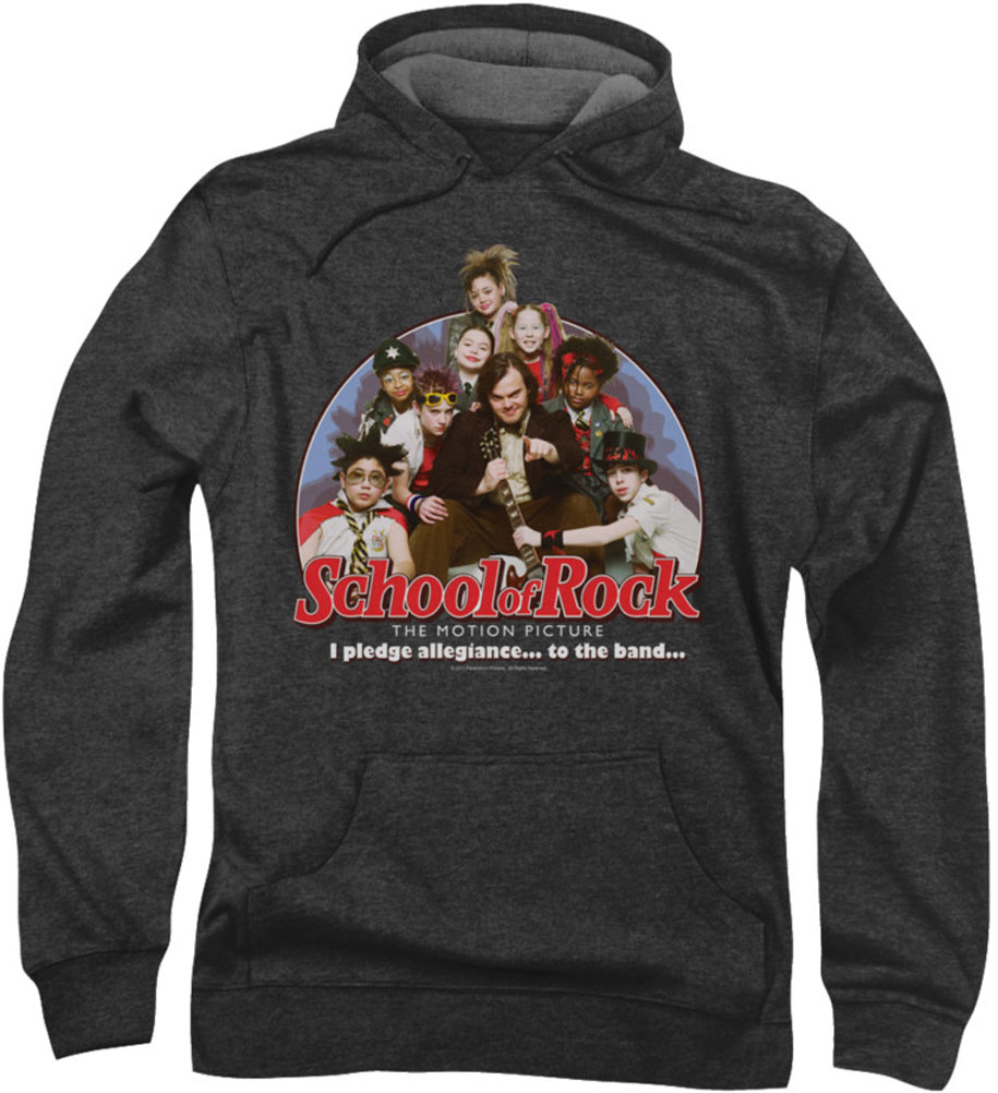 School Of Rock Mens I Pledge Allegiance Hoodie