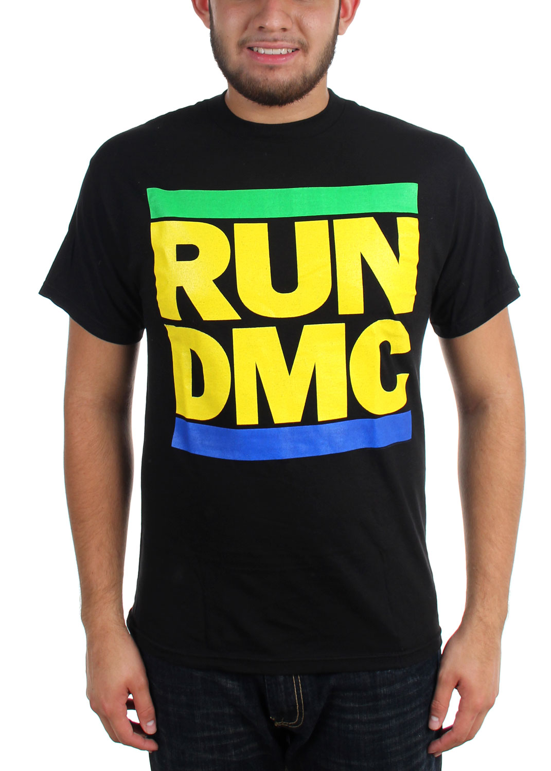 Run Dmc Mens Brazil Colors TShirt
