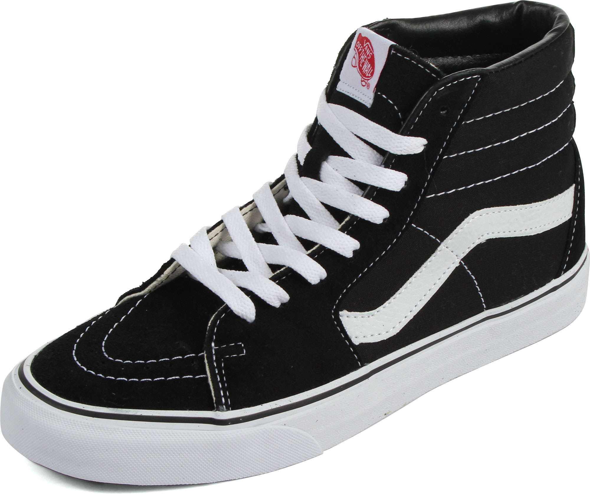 Vans U Sk8Hi Shoes In Black/Black/White