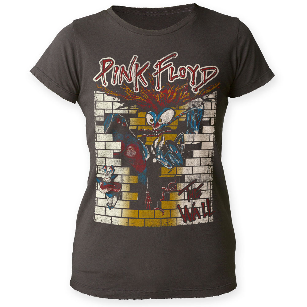 Pink Floyd Womens The Wall Vintage Boyfriend TShirt
