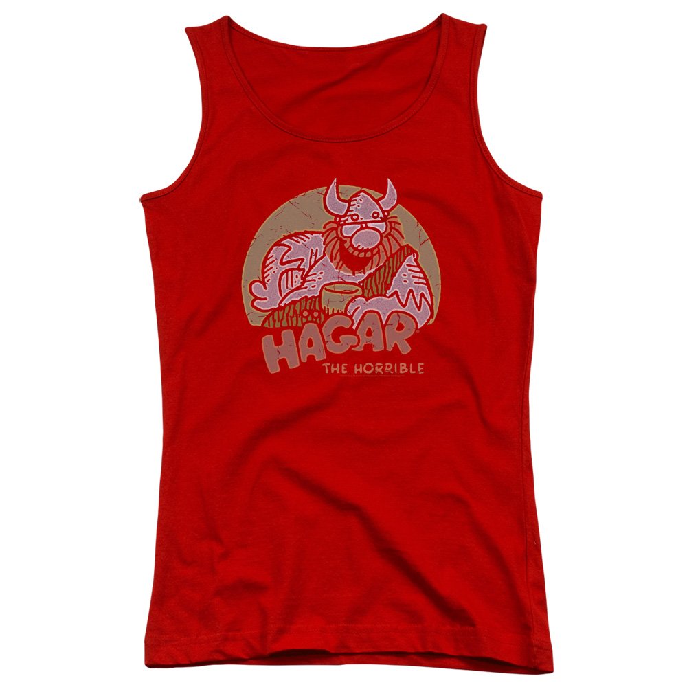 Hagar The Horrible Juniors Hagar Circle Tank Top