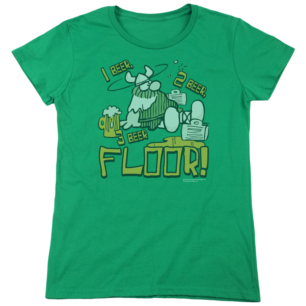 Hagar The Horrible Womens 1 2 3 Floor TShirt