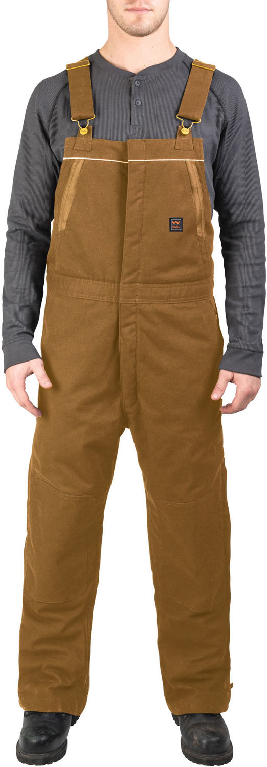 Walls Mens YB717 Frost Super Duck Insulated Bib Work Overalls