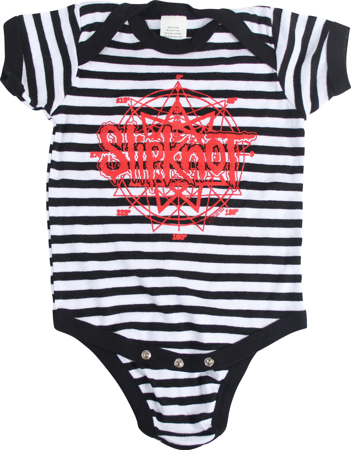 Slipknot Baby Red Logo Onesie