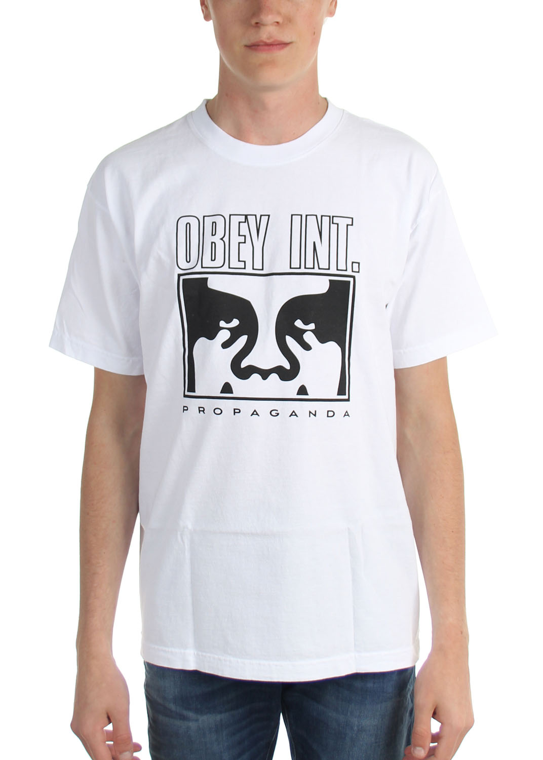 Obey Mens Obey Int. Icon Face TShirt