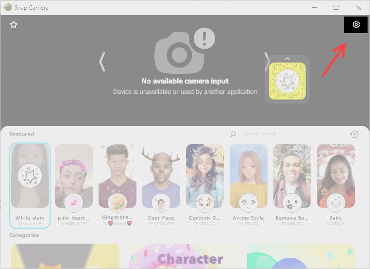 [Solved] Snap Camera No Available Camera Input Driver Easy