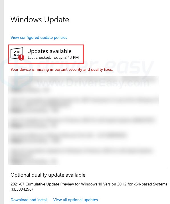 How to Fix "Windows 11 installation has failed" Driver Easy