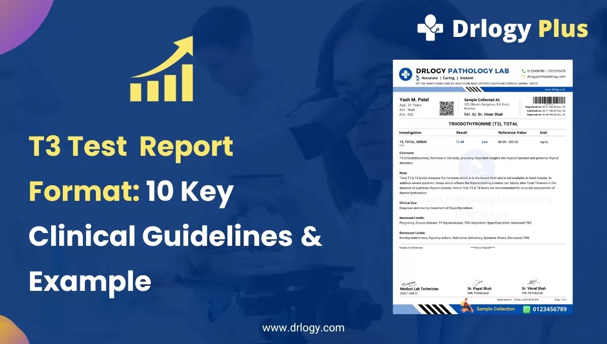 T3 Test Report Format 10 Key Clinical Guidelines & Example Drlogy